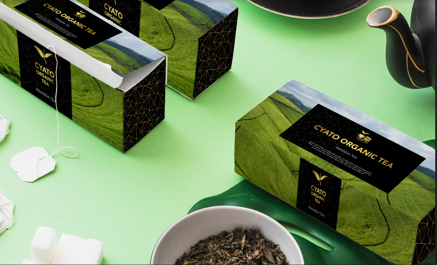 Cyato organic Triangle Tea Bag - 20 triangle tea bags